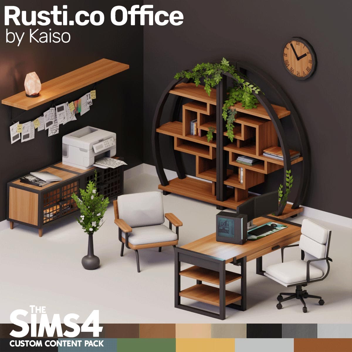 Галерея мода Набор для офиса Rusti.co Office #2